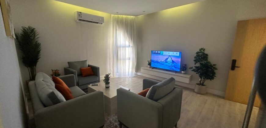 A fully furnished single room is available for rent in a 2BHK apartment, perfect for an executive bachelor.