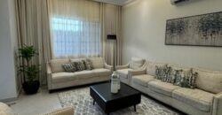A beautifully furnished 4-bedroom apartment available for SAR 20,000 per month, located in a prestigious and upscale neighborhood.