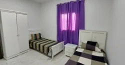 SAR 2400/month, Furnished, 2BHK Family Flat with Hall, Free Electricity, Water & Wifi   2/2