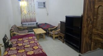 Furnished Bachelor Room in Al Wizarath with Private Bathroom
