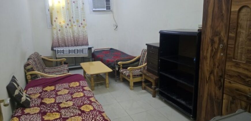 Furnished Bachelor Room in Al Wizarath with Private Bathroom