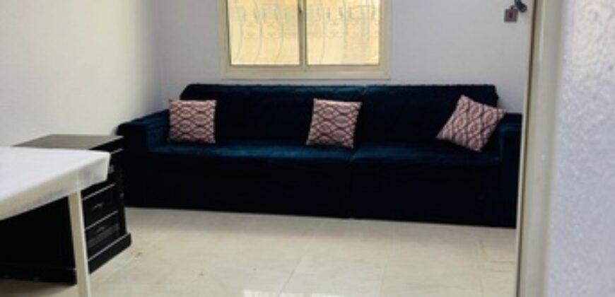 Furnished 2 BHK Flat in Riyadh – Ground Floor, Near Highway