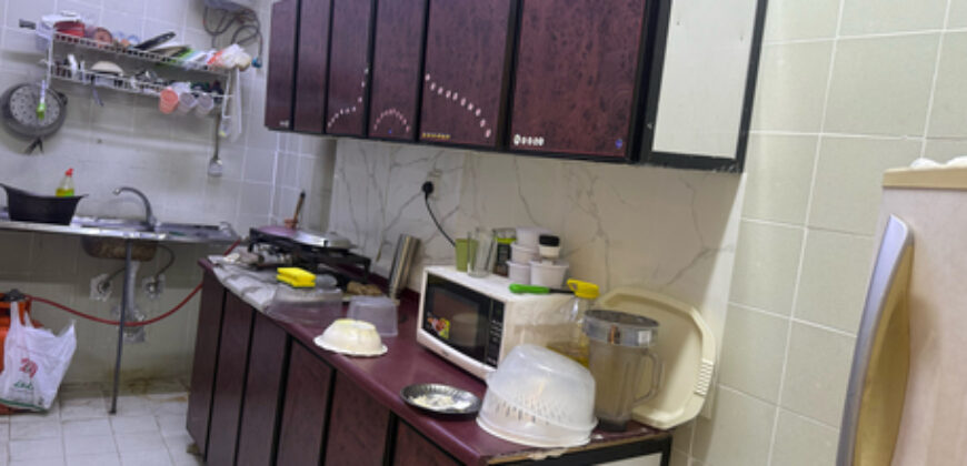 Furnished 2-Bedroom Apartment for Family Rent with Utilities