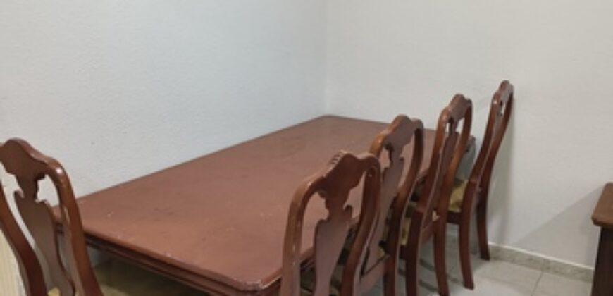 Furnished 2 BHK Family Flat for Rent in Jubail – Ground Floor
