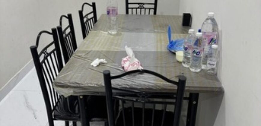 2BHK Flat for Rent in Jeddah with Household Items – SAR 2050