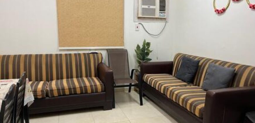 Furnished 2BHK Family Flat Near Starbucks Jubail – SAR 2,200