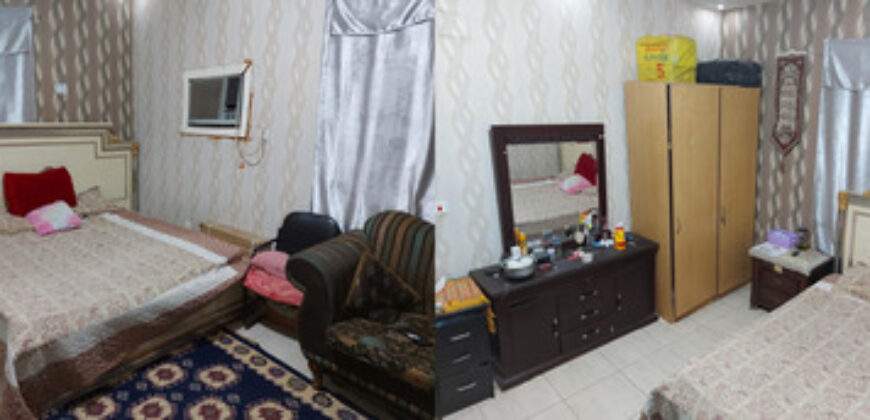 Furnished Room for Rent in Khumrah Jeddah for Pakistani Family