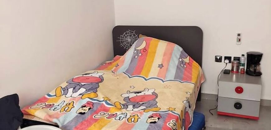 Furnished Room With Private Bathroom & Split AC