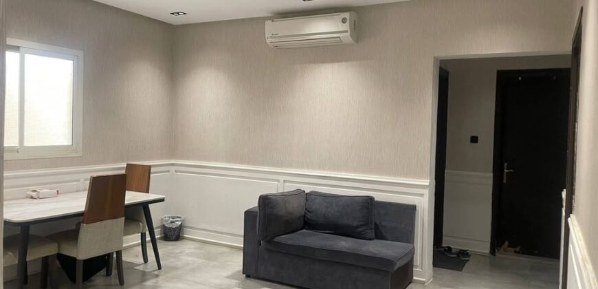 Furnished Room With Private Bathroom & Split AC