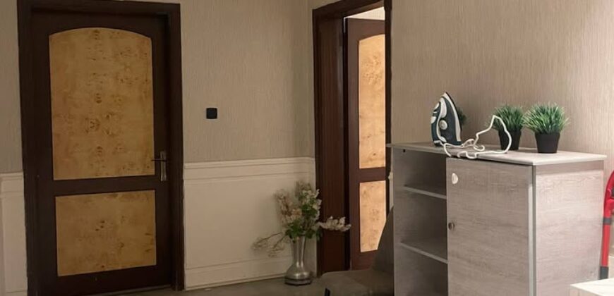 Furnished Room With Private Bathroom & Split AC