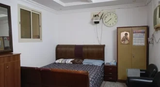 SAR 1500/month Furnished Studio Flat for Sharing with Working Couple