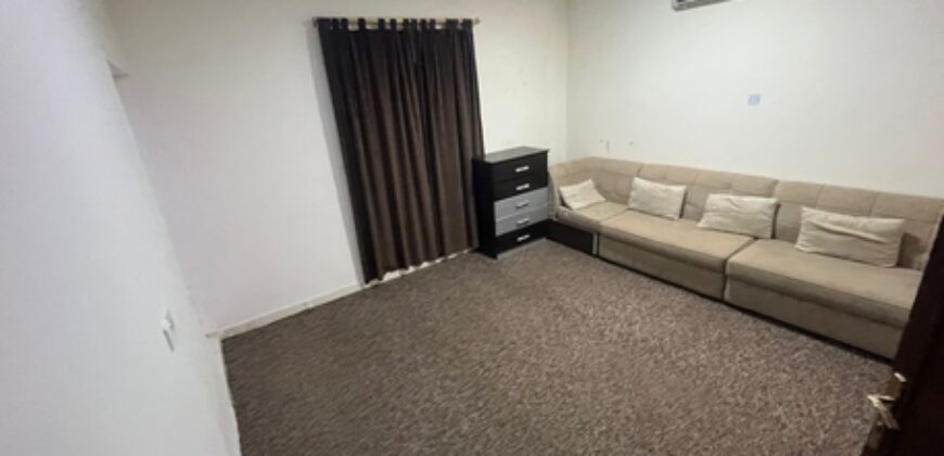 Furnished Villa Flat for Rent in Malaz – 1BHK with Utilities Included