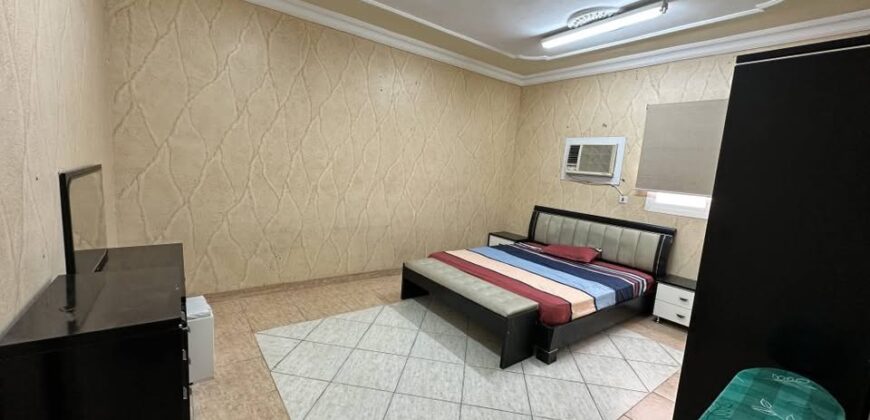 Furnished Room for Rent in Exit 10, King Abdullah Road – SAR 1,250/Month