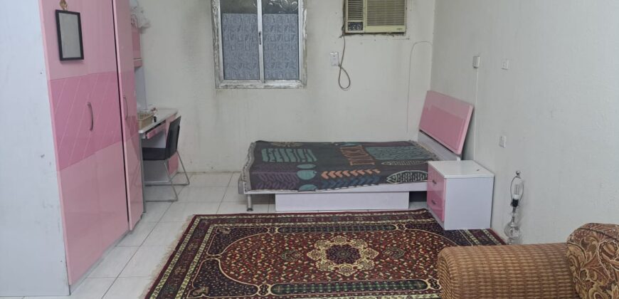 Furnished single room for rent in Malaz Riyadh – Ideal for Single Executive or Professional