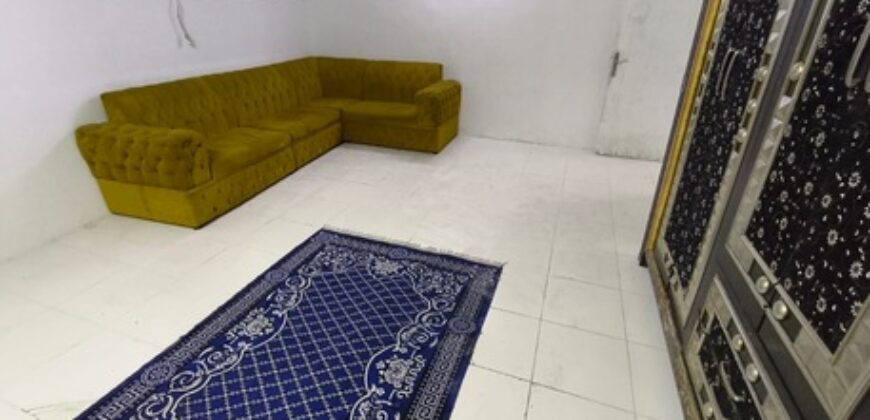 Affordable 1BHK Semi-Furnished Flat for Rent in Hara – SAR 1500 Monthly