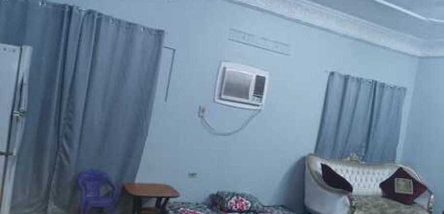 Fully Furnished Studio Room for Rent in Azizia Jeddah – SAR 2,000/Month