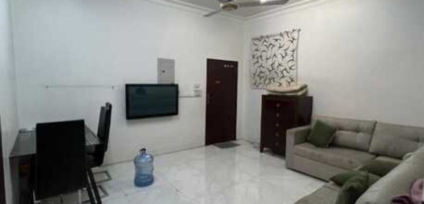 Fully Furnished 2 BHK Flat for Rent in Ghurabi Riyadh – SAR 2,550/Month for Indian Family