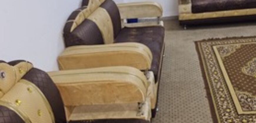 Spacious 3BHK Furnished Flat for 3 Months in Jeddah – 2500 SAR/Month