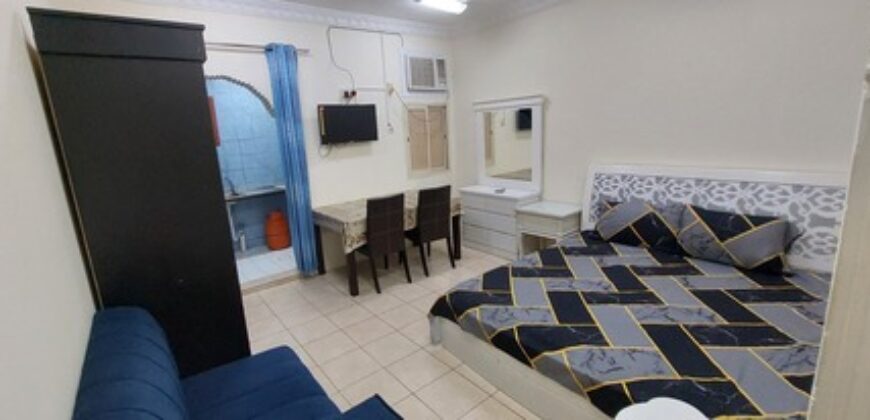 Furnished Family Studio Room for Rent in Jubail Downtown – SAR 1,600/Month