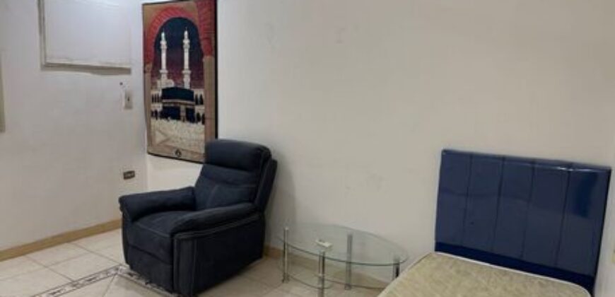 Furnished Studio Room for Rent in Aziziyah Jeddah – SAR 1,100/Month