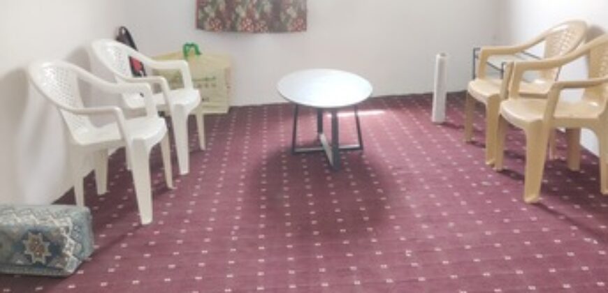 Furnished 2BHK Family Flat for Short-Term Rent in Hara – SAR 2,300/Month