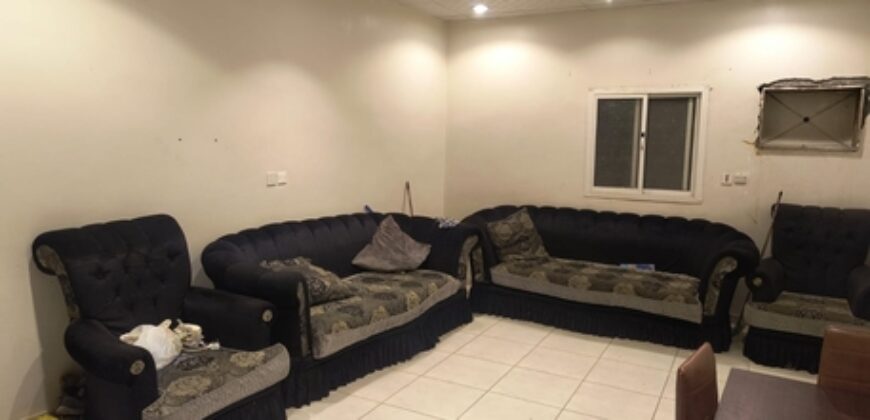 Single Furnished Room for Bachelor in Jeddah – SAR 600/Month