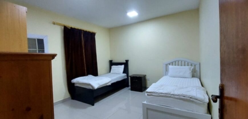 2BHK Fully Furnished Family Flat for Rent in Jubail – SAR 2,500/Month