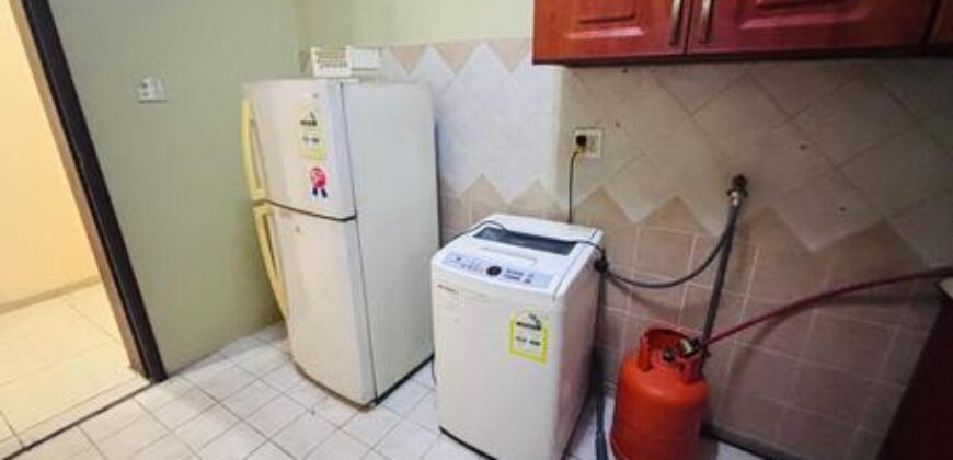 Fully Furnished 1BHK Family Flat for Rent in Jubail – SAR 2,000/Month