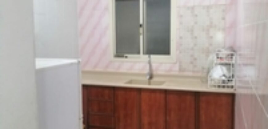 Fully Furnished 1BHK Family Flat for Rent in Jubail – SAR 1,600/Month