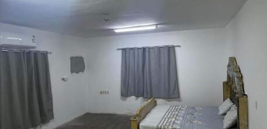 Semi Furnished 1BHK Studio for Small Family in Jubail – SAR 1,500/Month