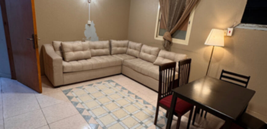 Fully Furnished 1BHK Flat for Rent in Jubail – SAR 1,700/Month