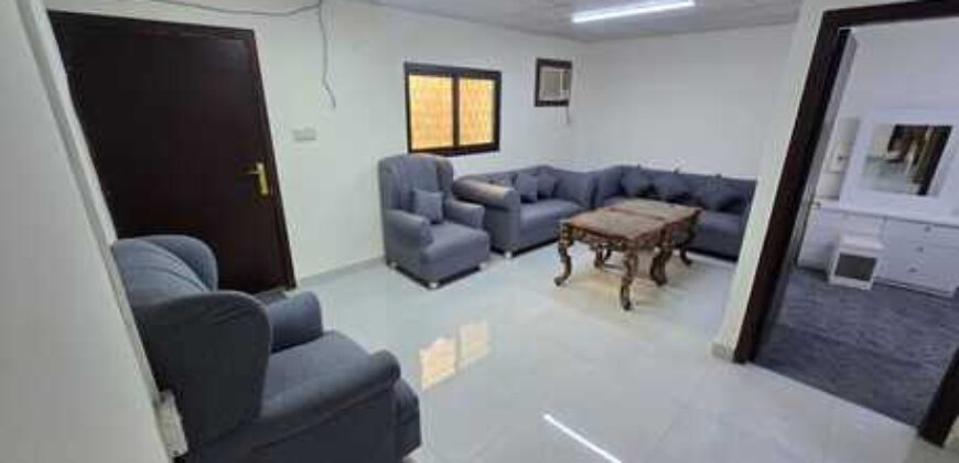 Furnished 2BHK apartment for rent in Al Malaz – SAR 2,000/Month