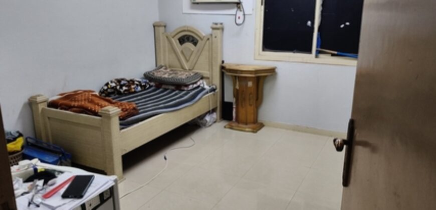 Single Room in 2BHK Flat for Rent in Jubail – SAR 1000/Month